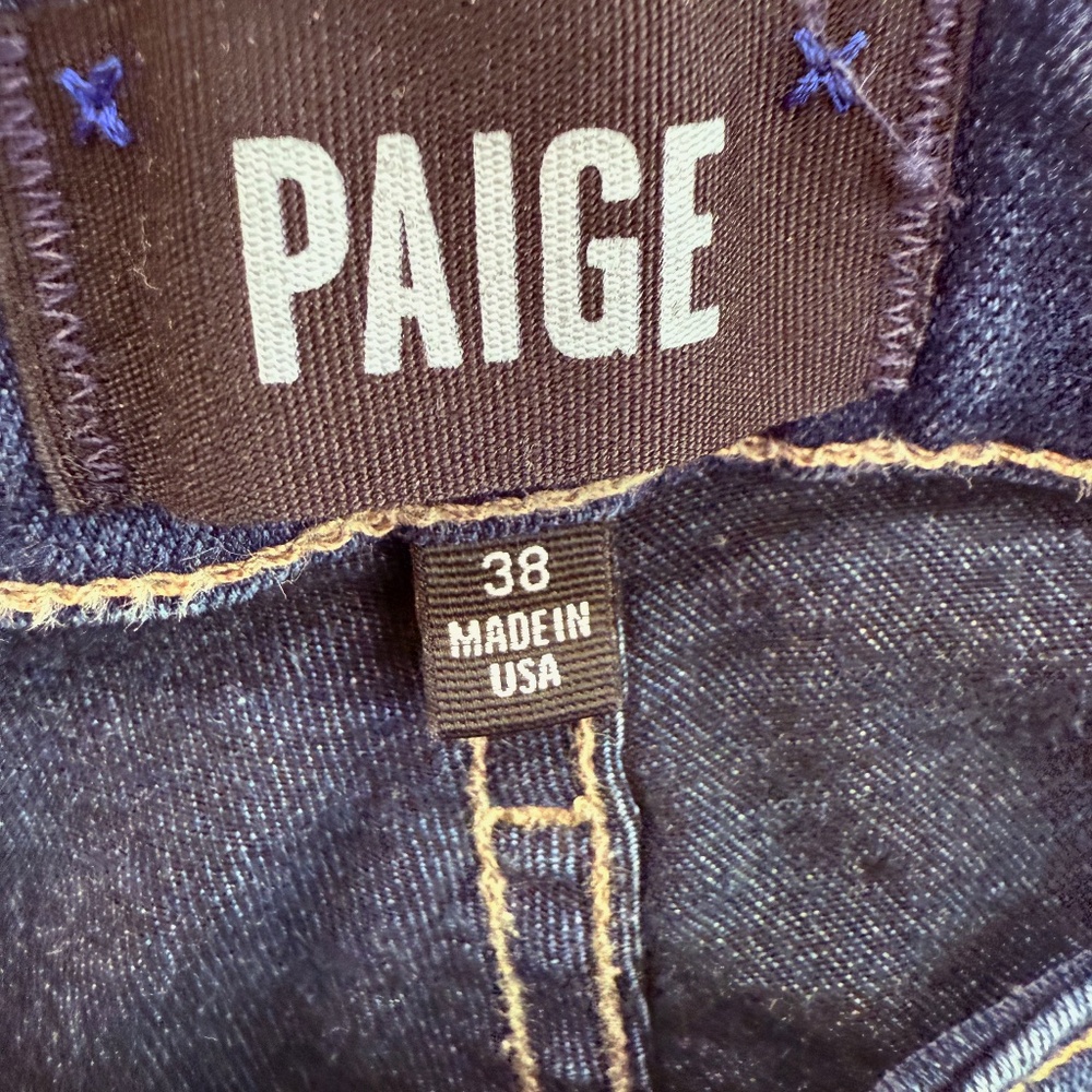 PPD Paige Premium Denim  Size 38